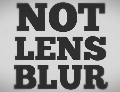 After Effects Tip – Lens Blur cheat